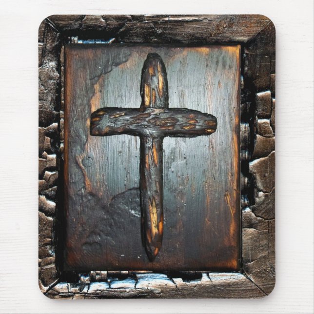 War Cross Mouse Mat (Front)