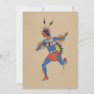 War Dance (or The Runner) Invitation