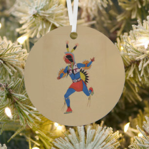 War Dance (or The Runner) Metal Tree Decoration
