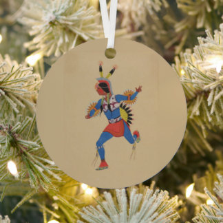 War Dance (or The Runner) Metal Tree Decoration