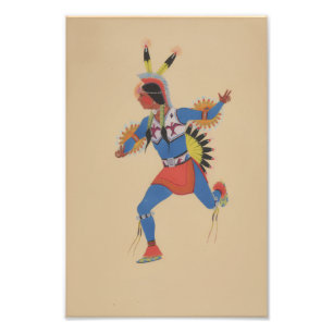 War Dance (or The Runner) Photo Print