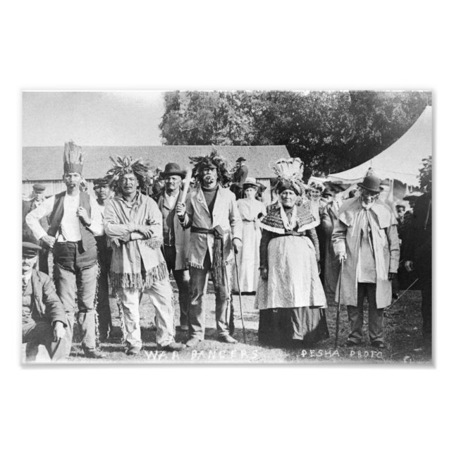 War Dancers Louis Pesha Photo Walpole Island (Front)