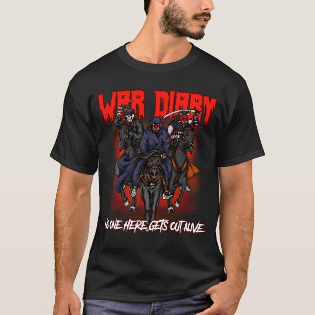 war diary T-Shirt (Front)