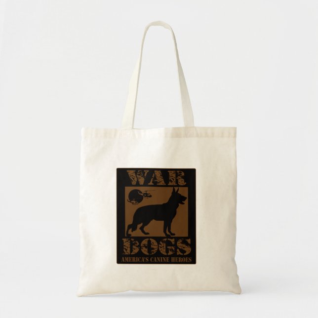 War-Dogs-Artwork Tote Bag (Front)