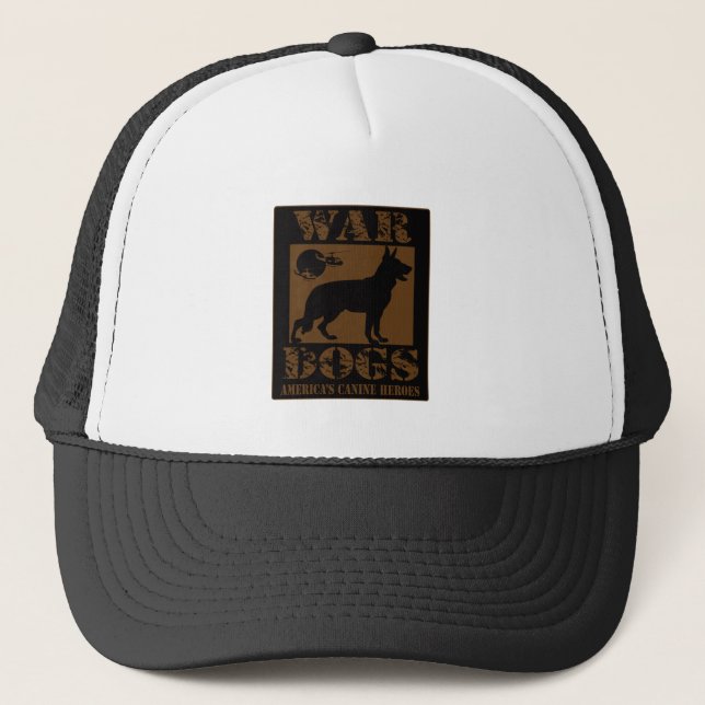 War-Dogs-Artwork Trucker Hat (Front)