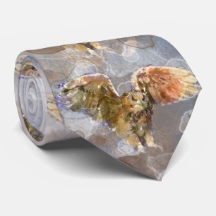 War Eagle in watercolor Tie