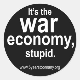 War Economy Sticker