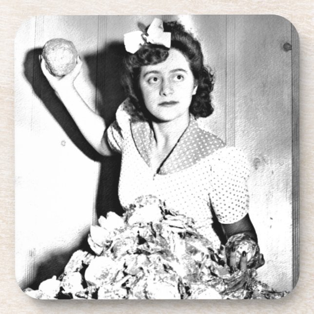 War Effort Beverage Coaster (Front)