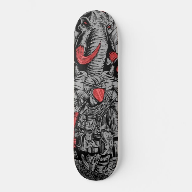 War Elephant Skateboard (Front)