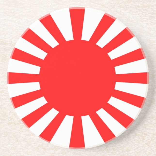 War Flag of the Imperial Japanese Army Coaster (Front)