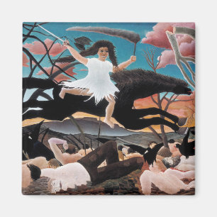 War, Henri Rousseau, 1894 Magnet