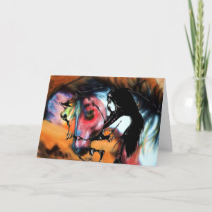 War Horse 3 Greeting Card