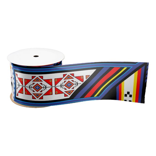 War Horse Shield Satin Ribbon (Spool)