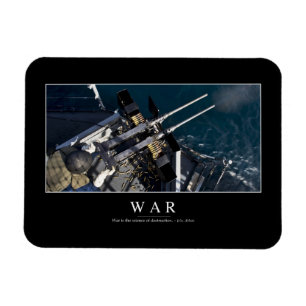War: Inspirational Quote 3 Magnet