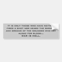 WAR IS HELL