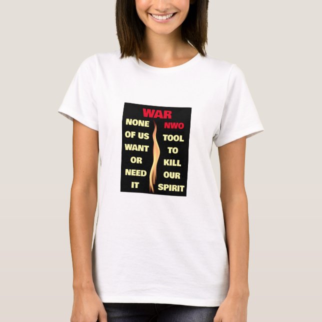 War (light) T-Shirt (Front)