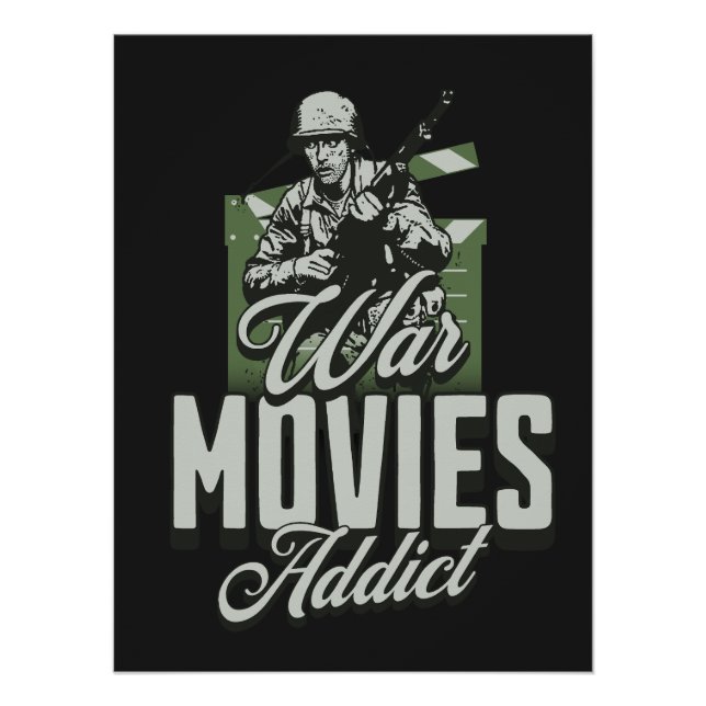War Movies Addict  Poster (Front)