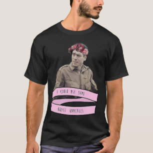War Movies Miniseries Vintage Film Series Drama T-Shirt