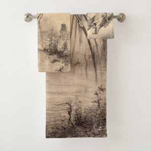 War of The Worlds Bath Towel Set