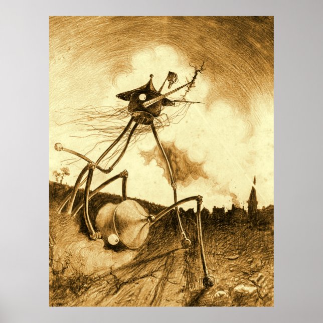 War Of The Worlds Fighting Machine Poster (Front)