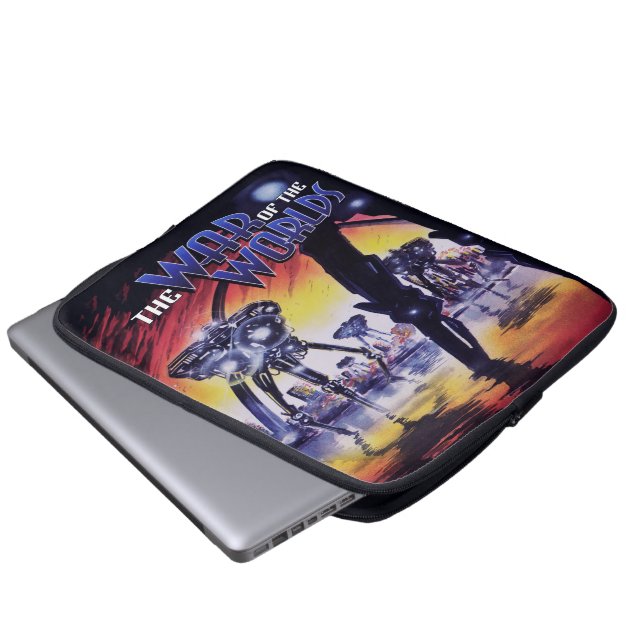 War of the Worlds laptop sleeve (Front Bottom)