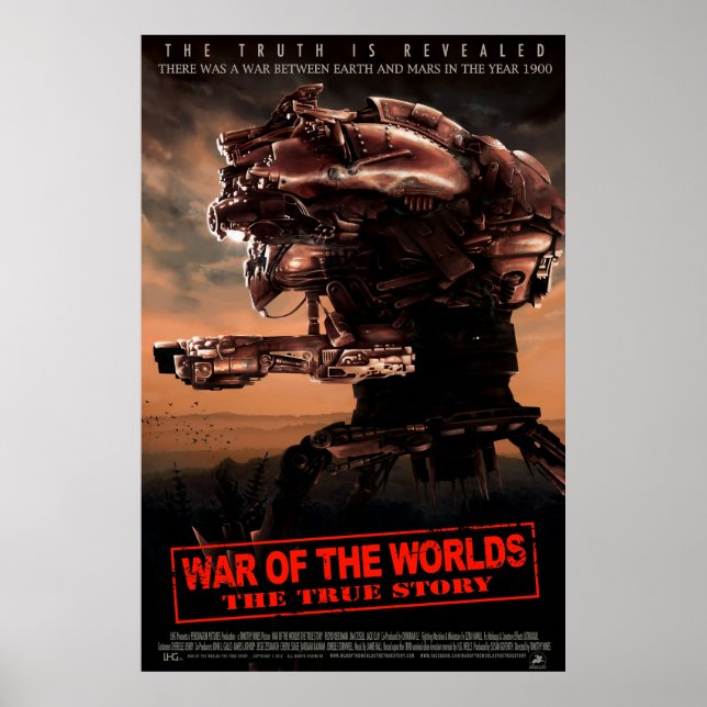 War Of The Worlds The True Story LG Movie Poster (Front)