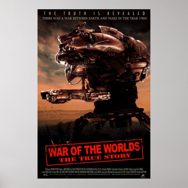 War Of The Worlds The True Story Movie Poster (Front)