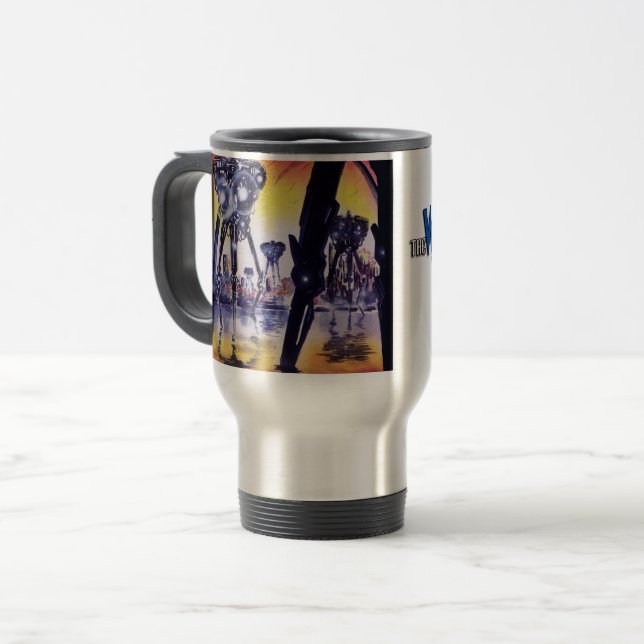 War of the Worlds travel mug (Front Left)