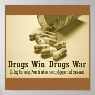 War On Drugs Poster