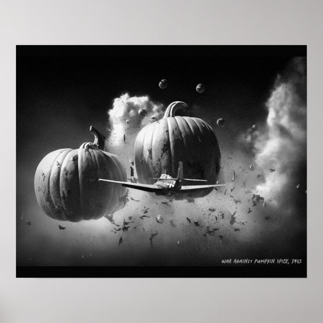 War On Pumpkin Spice Poster (Front)