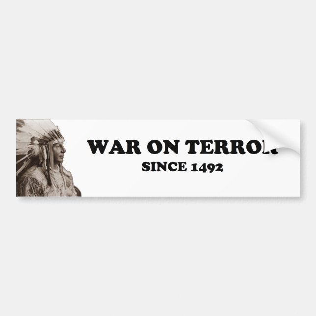 War On Terror Bumper Sticker (Front)
