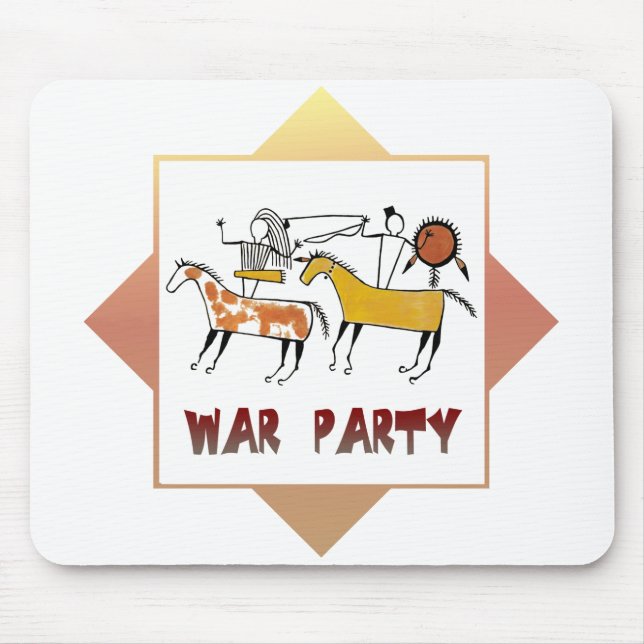 War Party Mouse Mat (Front)