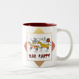 War Party Two-Tone Coffee Mug