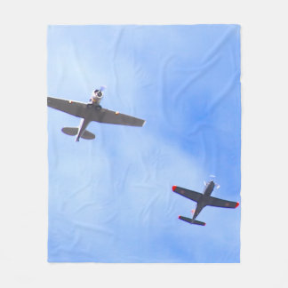 War Planes Fleece Blanket