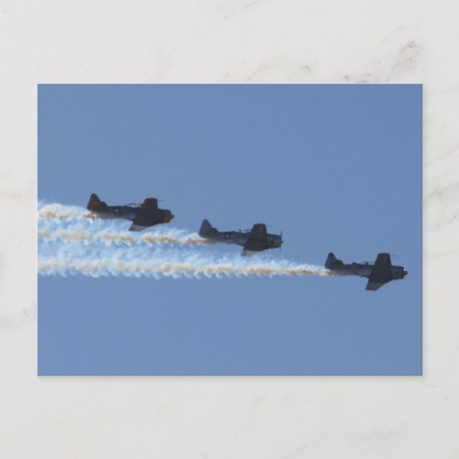 War Planes Postcard (Front)