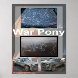 War Pony Small Poster