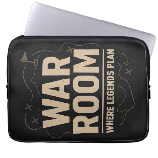 War Room Mindset — Focus, Strategy & Discipline Laptop Sleeve