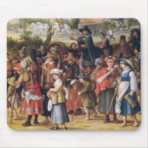War Scene Mouse Mat