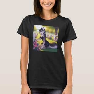 War Widow Wolf  T-Shirt