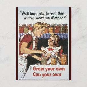 War Work Effort - Work posters - Can your own Postcard