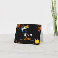 War Zone Dart Gun Birthday Party Supply