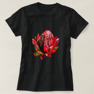 Waratah Australian native flower watercolor T-Shirt
