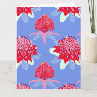 Waratah Card