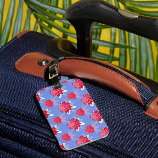 Waratah Luggage Tag