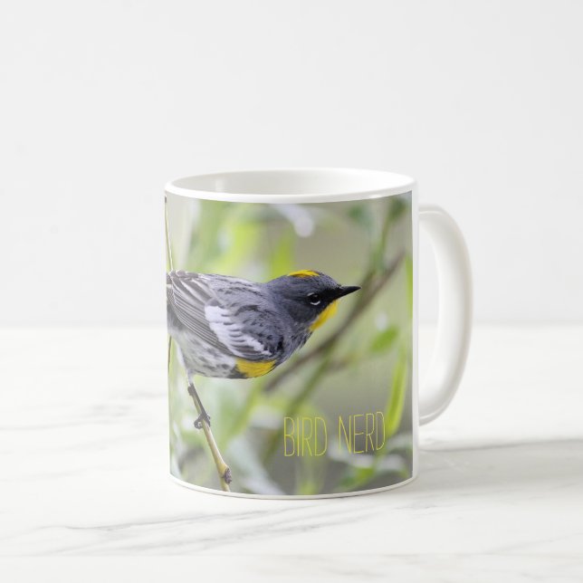 Warbler Bird Nerd Mug (Front Right)