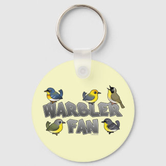 Warbler Fan Key Ring