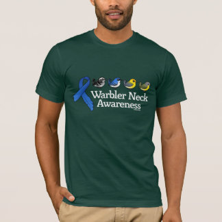 Warbler Neck Awareness Ribbon T-Shirt