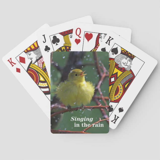 Warbler Playing Cards (Back)