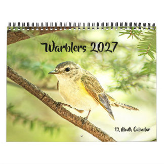 Warblers 2027 Wall Calendar