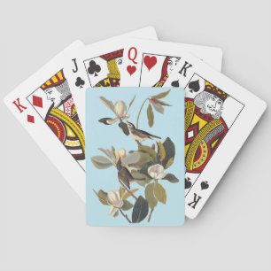 Warbling Flycatcher Kingbirds Vintage Audubon Playing Cards